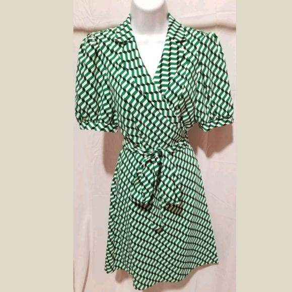 Diane Von Furstenberg Maisie Crepe Wrap 